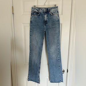 Zara straight leg jeans